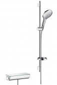 Hansgrohe Ecostat Select - Combi Set 900 mm weiß / chrom 
