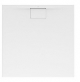 Villeroy & Boch Architectura MetalRim - Duschwanne 1000 x 1000 x 48 mm Quadrat Acryl stone white