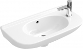 Villeroy & Boch O.novo - Handwaschbecken Compact 500 x 250 mm mit Überlauf weiß CeramicPlus
