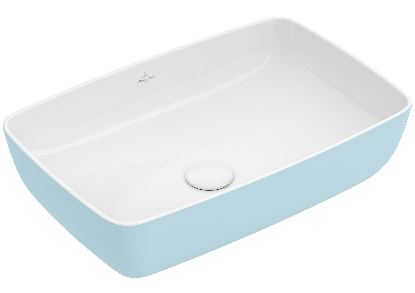 Villeroy Boch Artis Countertop Washbasin For Furniture Without Overflow 580 White Fog Xtwostore