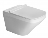 Duravit DuraStyle - Wand-Tiefspül-WC Set weiß rimless inklusive WC-Sitz mit Absenkautomatik Toilette