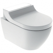 Geberit AquaClean Tuma Comfort - WC-Komplettanlage Wand-WC Glas weiß