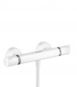 Hansgrohe Ecostat Comfort - Thermostat Brausenmischer Aufputz DN15 weiß matt
