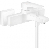 hansgrohe Metropol - Exposed Single Lever Bathtub Mixer with 2 outlets white matt