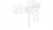 hansgrohe Metropol - Exposed Single Lever Shower Mixer with 1 outlet white matt