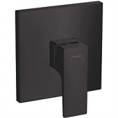 hansgrohe Metropol - Concealed single lever shower mixer for 1 outlet black matt