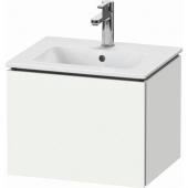 DURAVIT L-Cube - Meuble sous vasque with 2 pull-out compartments 520x400x421mm blanc brillant/blanc brillant