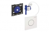 Geberit HyTouch - Urinalsteuerung mit pneumatischer Spülauslösung Betätigungsplate Sigma01 weiß