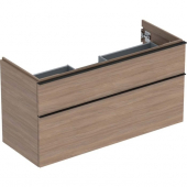 Geberit iCon - Meuble sous vasque with 2 pull-out compartments 1184x615x476mm chêne naturel/chêne naturel