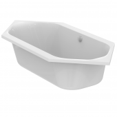 Ideal Standard Tonic II - Sechseck-Badewanne mit Ablauf und Füller 1900 x 900 x 480 mm weiß