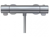 Keuco Plan - Mitigeur thermostatique de douche pour 1 sortie finition aluminium