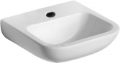 Ideal Standard Contour - Lave-mains 500x420mm avec 1 trou de robinetterie sans trop-plein  blanc sans IdealPlus