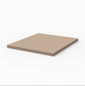 Sanipa 3way - Plaque de recouvrement pour meuble macchiato mat