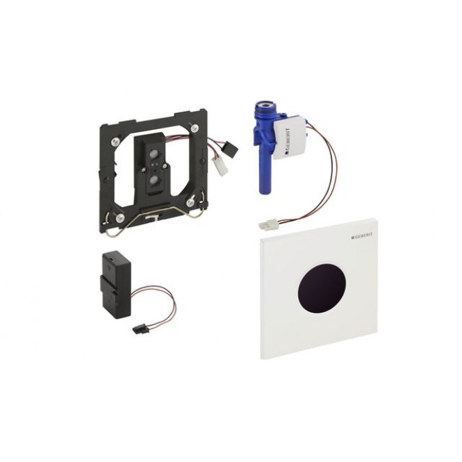 Geberit Sigma01 - Infrarot-Elektronik Drückerplatte für Urinal weiß / schwarz