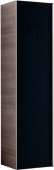 Geberit Citterio - Hochschrank mit 1 Tür 400x1600x371mm schwarz/grey / brown