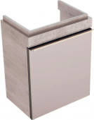 Geberit Citterio - Waschtischunterschrank mit 1 Tür 440x554x316mm taupe/natural beige