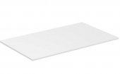 Ideal Standard Adapto - Holzplatte für Standkonsole 850 x 505 x 12 mm hochglanz weiß lackiert