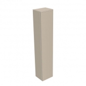 Keuco Edition 400 - Hochschrank mit 1 Tür & Anschlag rechts 350x1769x300mm cashmere struktur/cashmere struktur