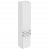 Ideal Standard Tonic II - Hochschrank mit 2 Türen Anschlag rechts 350 x 300 x 1735 mm hochglanz weiß
