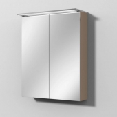 Sanipa Reflection - Melamin-Spiegelschrank MALTE 750x600x149 macchiato-matt