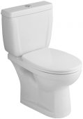 Villeroy & Boch O.novo - WC-Sitz ohne Absenkautomatik & mit Scharnierwelle weiß