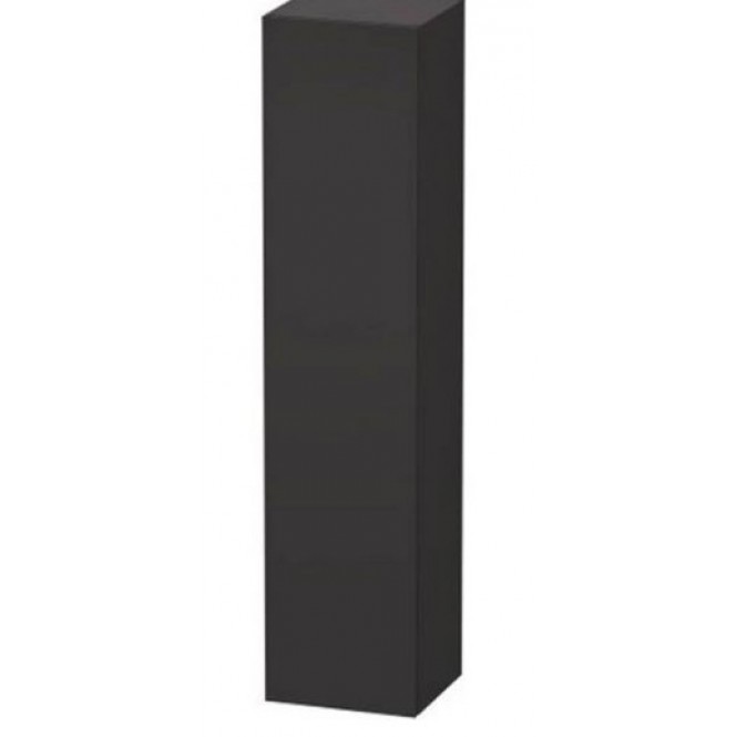 DURAVIT L-Cube - Tall Cabinet with 1 door & hinges left 400x1760x363mm graphite super matt/graphite super matt