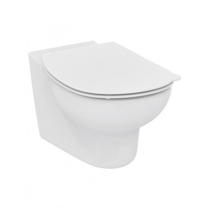 Ideal Standard Contour - Floorstanding Washdown WC without flushing rim white without IdealPlus