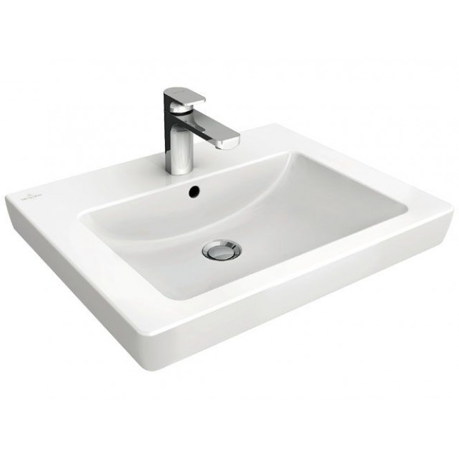 Adviseur grijs deadline Villeroy & Boch Subway 2.0 Washbasin for Furniture with 1 tap hole 550mm  white | xTWOstore