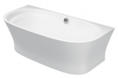 DURAVIT Cape Cod - Back-to-wall bathtub 1900x900mm white matt