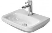 Duravit DuraStyle - Handwaschbecken 450 mm ohne Überlauf 1 Hahnloch weiß WonderGliss