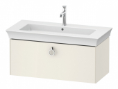 Duravit White Tulip - Waschtischunterschrank wandh 1 Ausz 410x984x458mm nordic weiß hochglanz