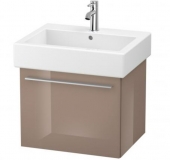 DURAVIT X-Large - Vanity Unit with 1 drawer 550x448x443mm cappuccino high gloss/cappuccino high gloss