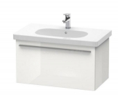 DURAVIT X-Large - Vanity Unit with 1 drawer 800x448x458mm white high gloss/white high gloss