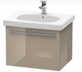 DURAVIT X-Large - Vanity Unit with 1 drawer 600x448x458mm cappuccino high gloss/cappuccino high gloss