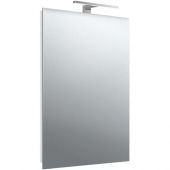 EMCO Mee - Mirror with LED lighting 600mm mirrored
