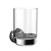 Emco Round - Glashalter Glasteil satiniert chrom