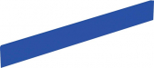 Geberit 2Bambini - Front-Dekorblende 880 x 105 x 12 mm blau