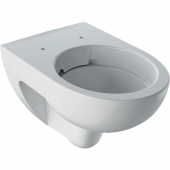 Geberit Renova - Wall-mounted washdown toilet with Rimfree white with KeraTect