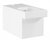 rohe Cube - Stand-WC-Kombination PureGuard ohne Spülkasten weiß