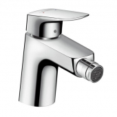 hansgrohe Logis - Single lever bidet mixer with pop-up waste set chrome