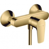 hansgrohe Talis E - Exposed Single Lever Shower Mixer with 1 outlet polished gold-optic