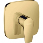 hansgrohe Talis E - Concealed single lever shower mixer for 1 outlet polished gold-optic