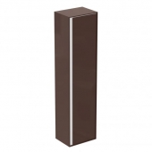 Ideal Standard Connect Air - Tall cabinet with 1 door 400x1600x300mm matt brown/matt white/matt brown
