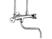 Ideal Standard Spezialarmaturen - Pressure kitchen mixer wall-mounted with projection 160 mm chrome