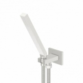 Steinberg Series 135 - Hand shower with integrated wall elbow brushed nickel