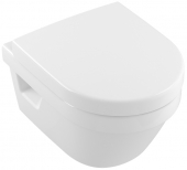 Villeroy & Boch Architectura - Tiefspül-WC spülrandlos Compact 350 x 480 mm DirectFlush weiß alpin
