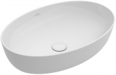Villeroy & Boch Artis - Aufsatzwaschtisch 610 x 410 mm stone white mit CeramicPlus