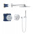 GROHE Grohtherm SmartControl - Shower System Rainshower SmartActive 310 with Thermostatic Mixer chrome