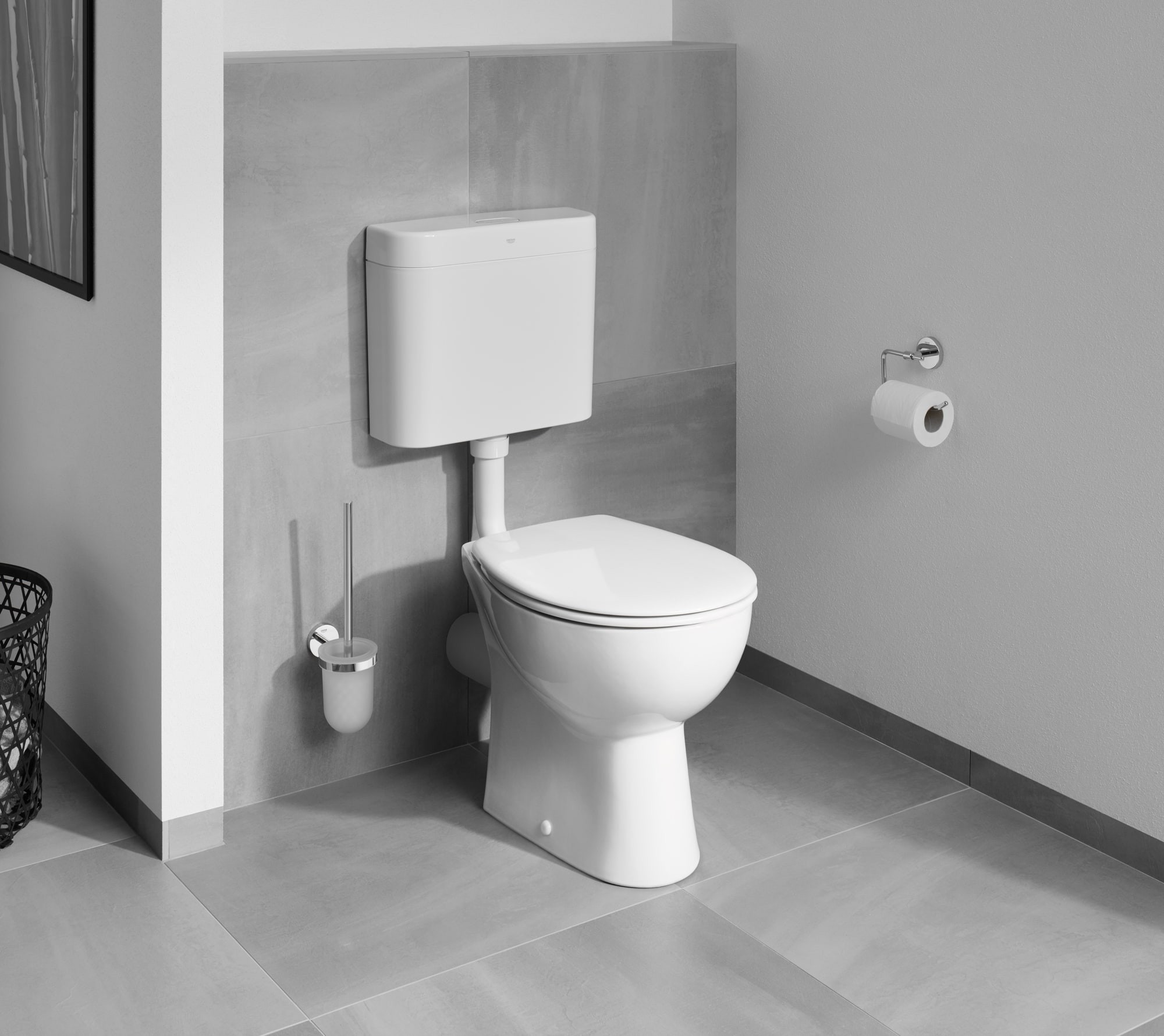  GROHE  Bau  Ceramic  WC Sitz  mit  Absenkautomatik  abnehmbar 