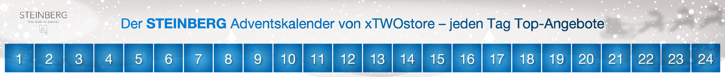 Steinberg Adventskalender bei xTWOstore Steinberg Adventskalender bei xTWOstore
